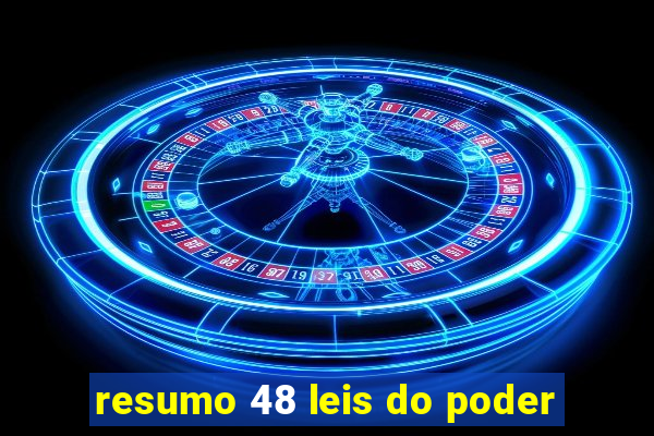 resumo 48 leis do poder